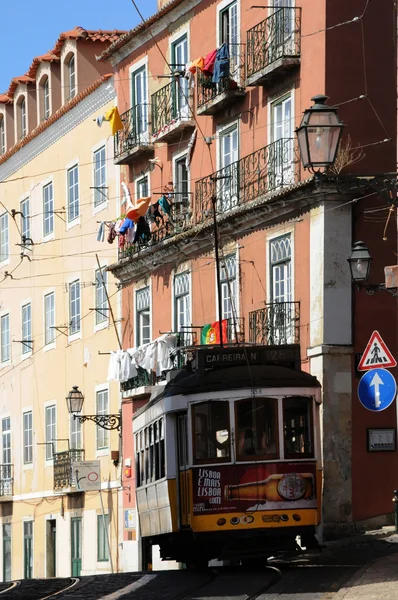 Portugália, régi történelmi épülete Lisszabon központjában — Stock Fotó