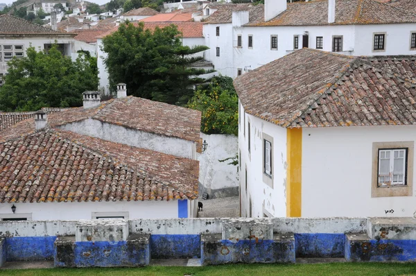 El pequeño pueblo de Obidos en Portugal —  Fotos de Stock