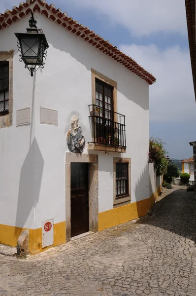 포르투갈의 작은 마을 오비 도스 — 스톡 사진