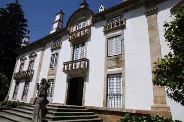 Portugal, the baroque Mateus palace in Vila Real clipart
