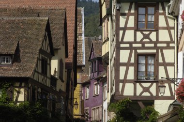 France, the small village of Riquewihr in Alsace clipart