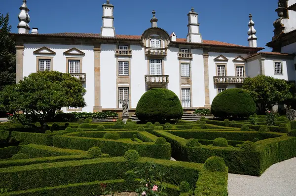 Stock image Portugal, garden of Mateus palace in Vila Real