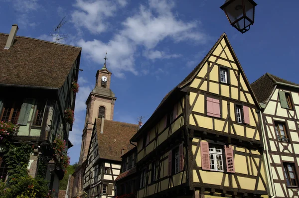 stock image France, the small village of Riquewihr in Alsace