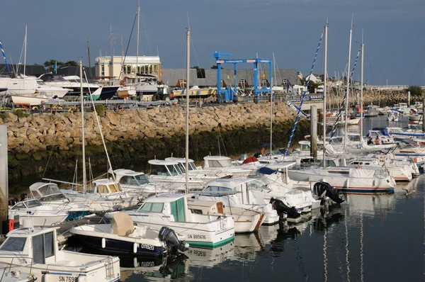 Loire Atlantique, veleiros no porto de Pornichet — Fotografia de Stock