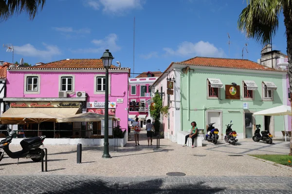 Ένα σπίτι στην πόλη του cascais στην Πορτογαλία — Φωτογραφία Αρχείου