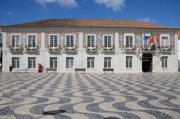 포르투갈과 카스카이스의 도시 hal squarel — 스톡 사진