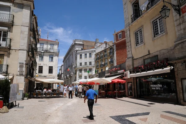 Portekiz, yayalara Lizbon Merkezi — Stok fotoğraf