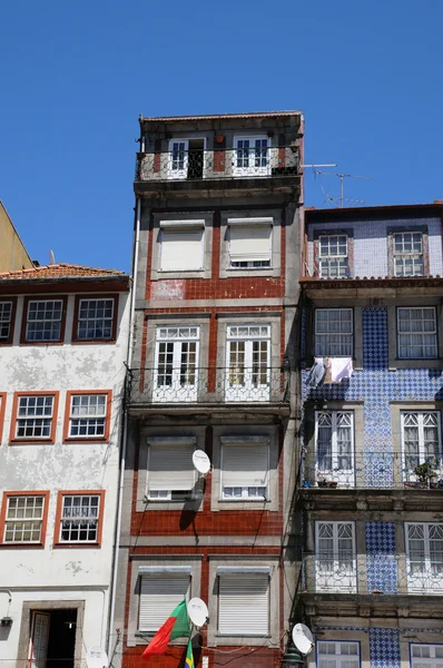 ポルトガルのポルトの街の古い家 — ストック写真