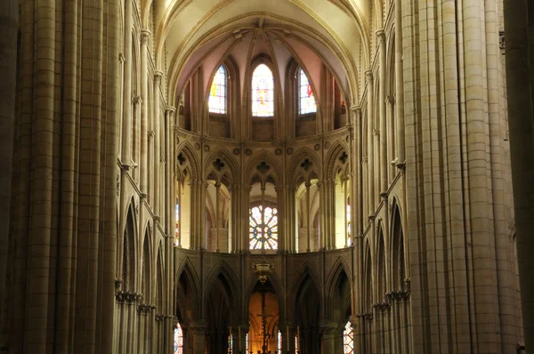 Caen, abbaye aux hommes v normandie — Stock fotografie