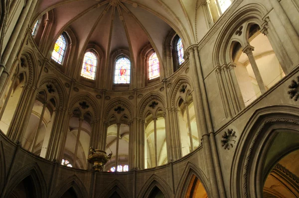 Caen, el abbaye aux Hommes en Normandía — Foto de Stock
