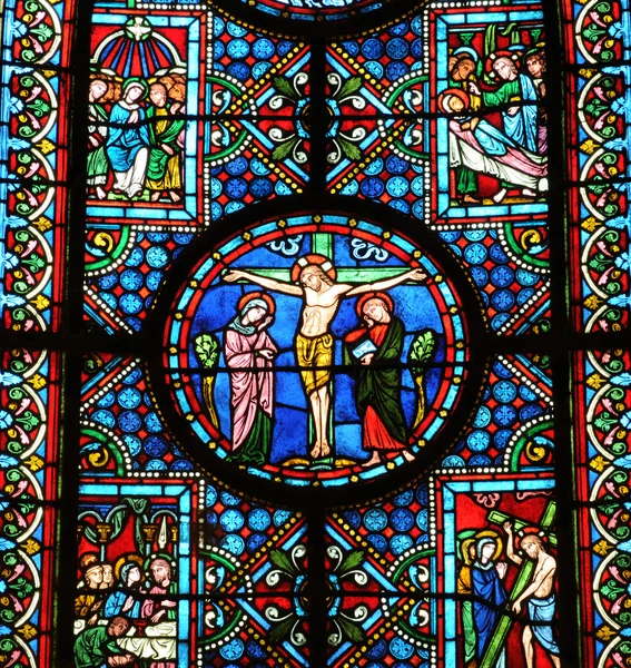 Caen, το abbaye aux hommes στο normandie — Φωτογραφία Αρχείου