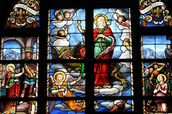 ฝรั่งเศส, โบสถ์เกนดานใน Loire Atlantique — ภาพถ่ายสต็อก