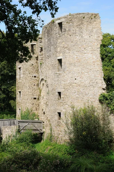 Francia, el castillo de Ranrouet en Herbignac —  Fotos de Stock