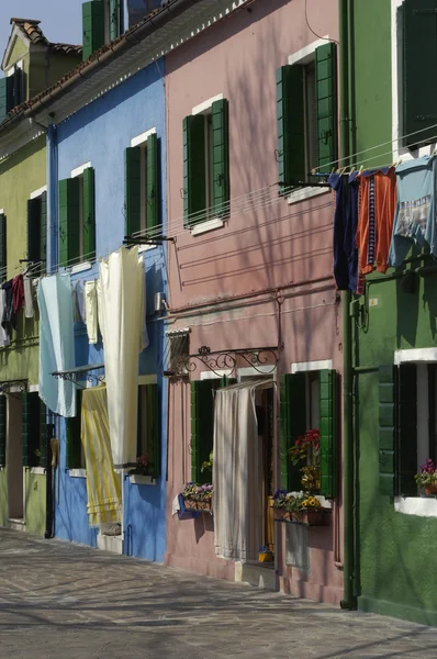 Burano an island near Venice Italy — Stock Photo, Image