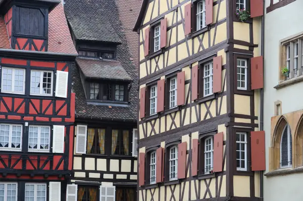 France, Alsace, renaissance house in Colmar — Stock Photo, Image