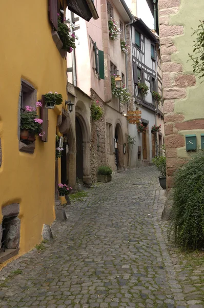 Francja, małej miejscowości Colmar w Alzacji — Zdjęcie stockowe