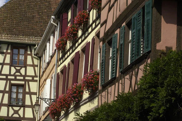 France, the small village of Riquewihr in Elsace — стоковое фото
