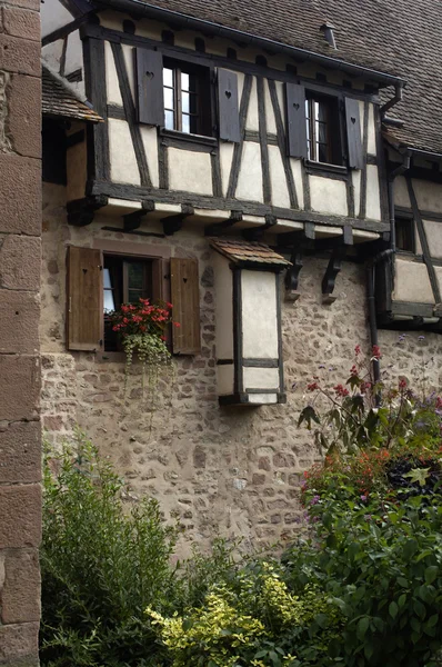 Fransa, riquewihr alsace içinde küçük bir köy — Stok fotoğraf