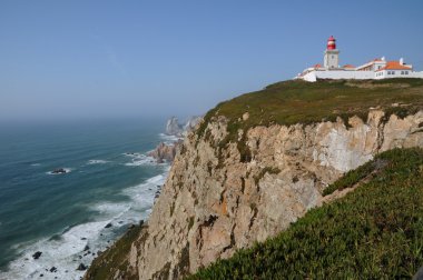 Portugal, Sintra, lighthouse of Cabo Da Roca clipart