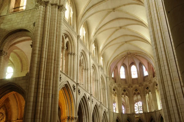 Caen, el abbaye aux Hommes en Normandía —  Fotos de Stock