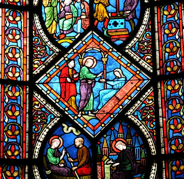 Caen, el abbaye aux Hommes en Normandía —  Fotos de Stock