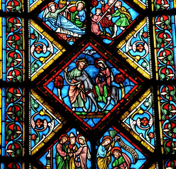 Caen, το abbaye aux hommes στο normandie — Φωτογραφία Αρχείου
