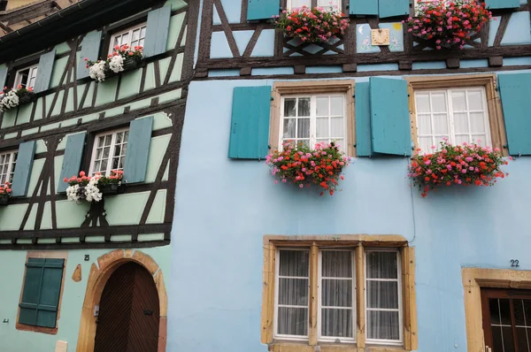 França, Alsácia, casa renascentista em Colmar — Fotografia de Stock