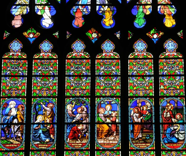 stock image France, the Guerande church in Loire Atlantique