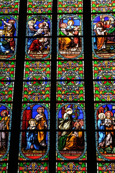 Frankrijk, de guerande kerk in loire-atlantique — Stockfoto