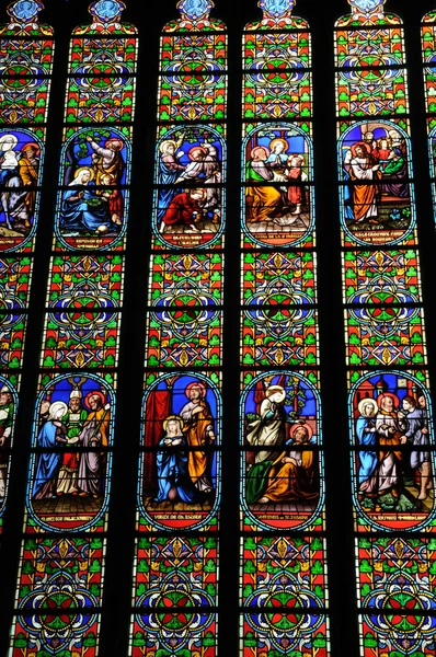 stock image France, the Guerande church in Loire Atlantique