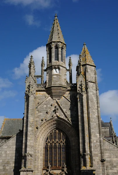 stock image France, the Guerande church in Loire Atlantique