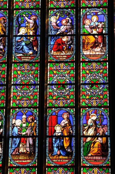 França, a igreja Guerande em Loire Atlantique — Fotografia de Stock