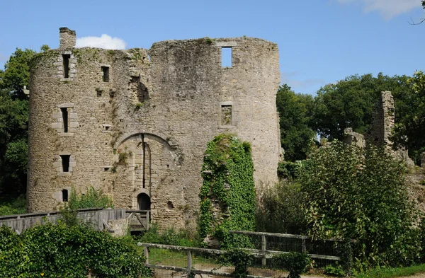 Francia, el castillo de Ranrouet en Herbignac —  Fotos de Stock