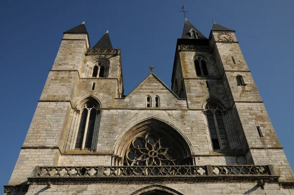 Normandie, notre dame kerk in les andelys — Stockfoto