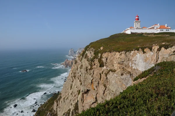 Portugal, sintra, leuchtturm von cabo da roca — Stockfoto
