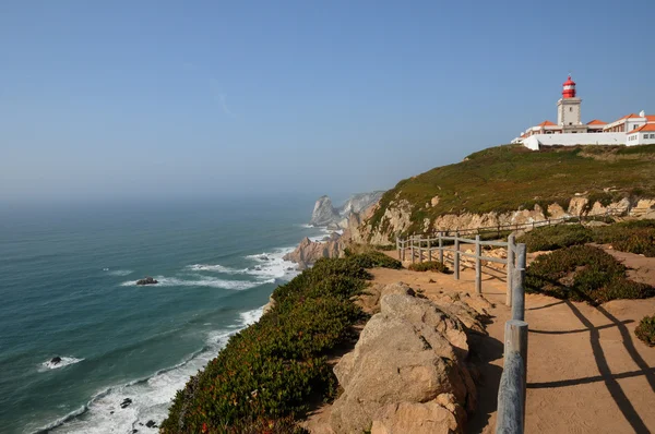 stock image Portugal, Sintra, lighthouse of Cabo Da Roca