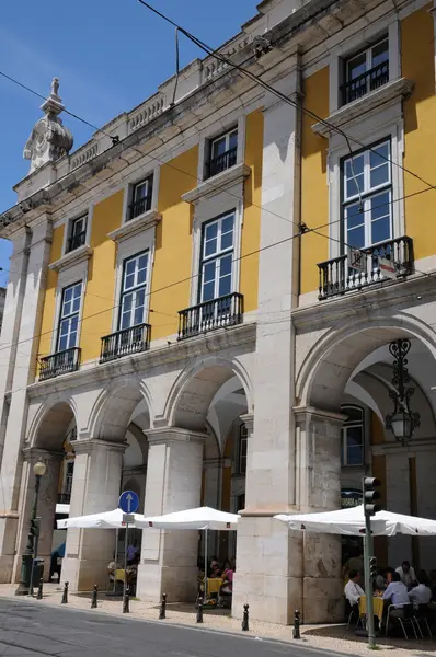 Portugalia, Praca do Comercio în Lisabona — Fotografie, imagine de stoc