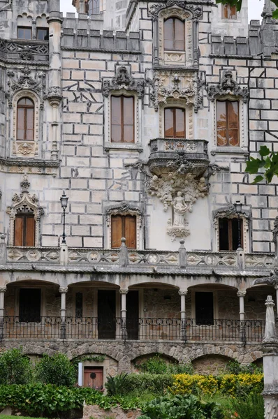 ポルトガル、シントラの regaleira 宮殿の庭園 — ストック写真
