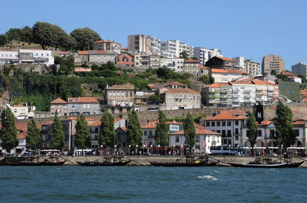 Stock image Portugal, view of Porto from Douro river