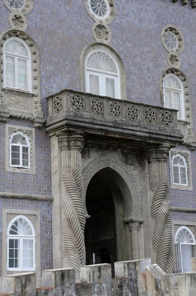 stock image Portugal, the Pena National Palace in Sintra,