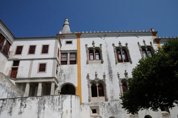 Portogallo, lo storico Palazzo Nazionale di Sintra — Foto Stock