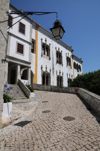 Portugalia, dawnego pałacu Narodowego sintra — Zdjęcie stockowe