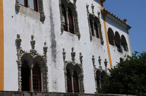 stock image Portugal, the historical National Palace in Sintra