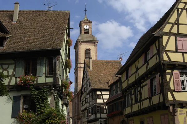 stock image France, the small village of Riquewihr in Alsace