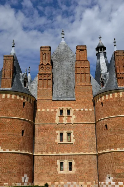 stock image France, the gothic castle of Martainville Epreville