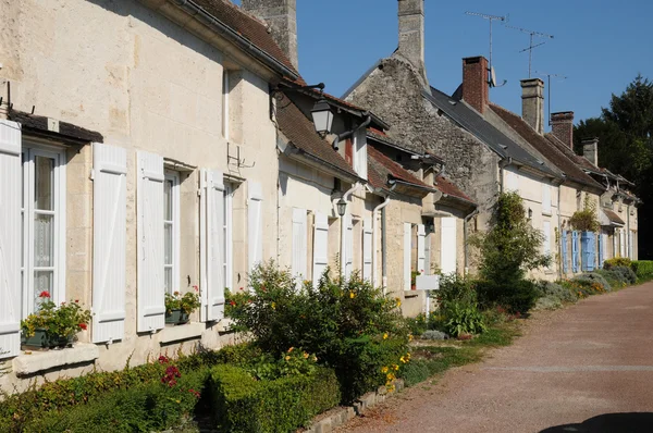 Francie, vesnice saint jean aux bois v Picardii — Stock fotografie
