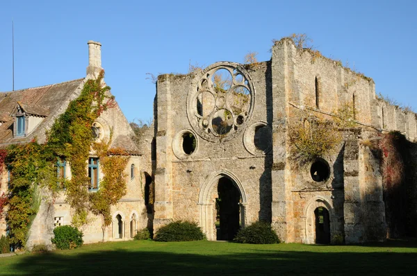 stock image France, Yvelines, les Vaux de Cernay abbey