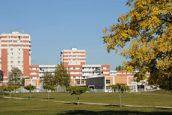 stock image France, Yvelines, le Parc de Sautour in Les Mureaux