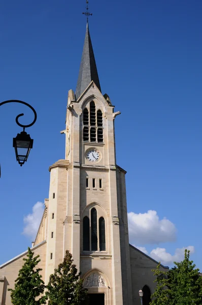 Франция, Ивелин, церковь Ле Мюро — стоковое фото