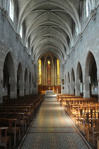Francia, interior Iglesia de Les Mureaux —  Fotos de Stock
